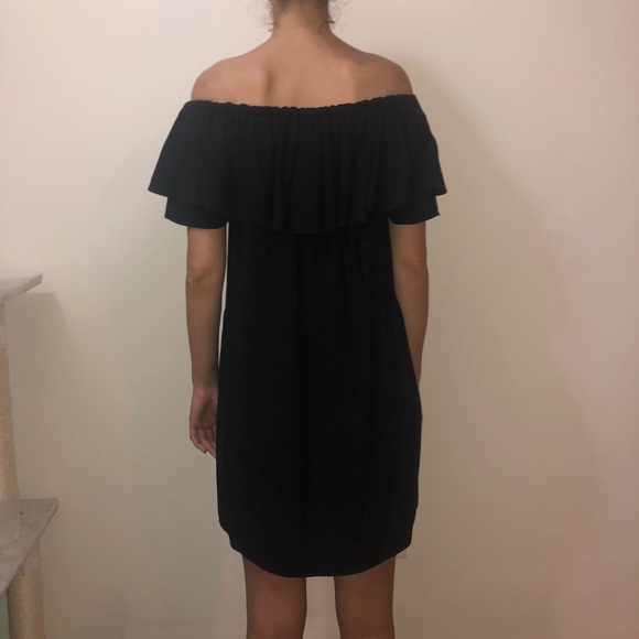 ZARA black off shoulder dress - Picture 3 of 3